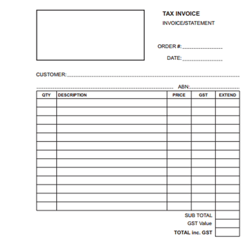 Allbiz Invoice  Statement Book Carbonless Duplicate 1